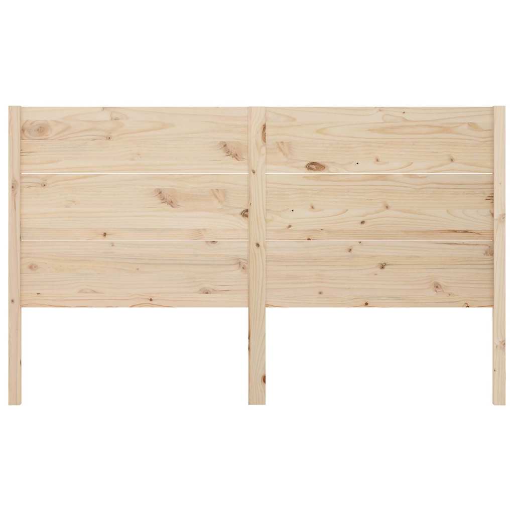 Vidaxl hoofdbord 141x4x100 cm massief grenenhout