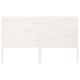 Vidaxl hoofdbord 206x4x100 cm massief grenenhout wit