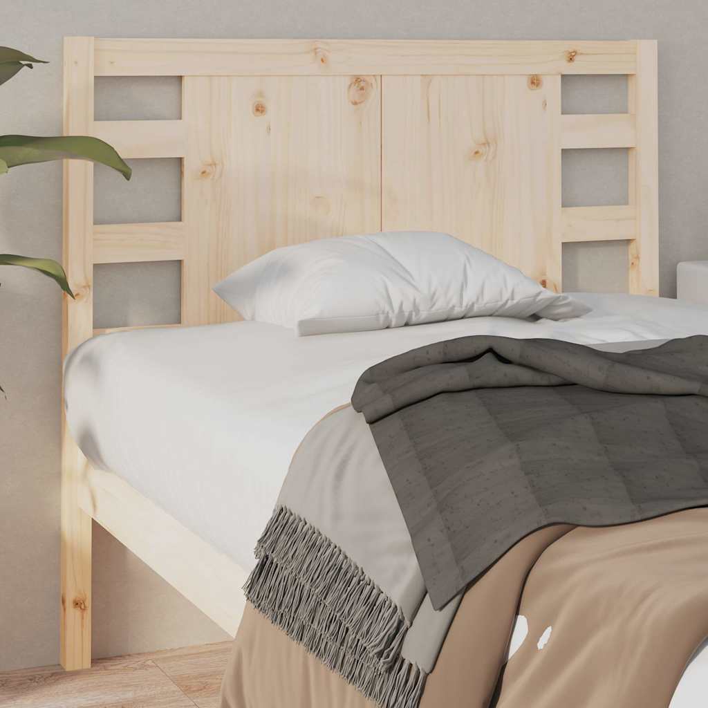 Vidaxl hoofdbord 96x4x100 cm massief grenenhout