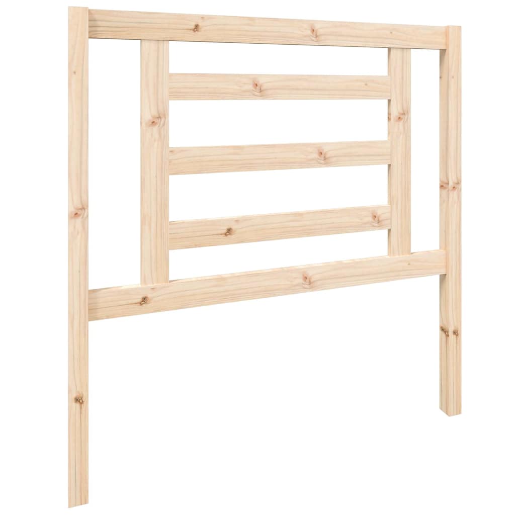 Vidaxl hoofdbord 96x4x100 cm massief grenenhout