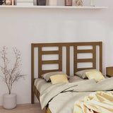 Vidaxl hoofdbord 146x4x100 cm massief grenenhout honingbruin