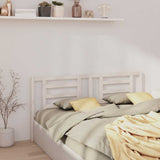 Vidaxl hoofdbord 166x4x100 cm massief grenenhout wit