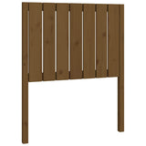 Vidaxl hoofdbord 80,5x4x100 cm massief grenenhout honingbruin
