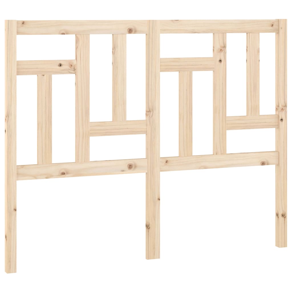Vidaxl hoofdbord 145,5x4x100 cm massief grenenhout