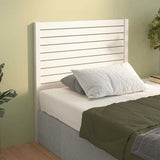 Vidaxl hoofdbord 81x4x100 cm massief grenenhout wit
