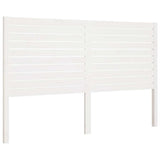 Vidaxl hoofdbord 146x4x100 cm massief grenenhout wit
