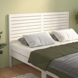 Vidaxl hoofdbord 166x4x100 cm massief grenenhout wit