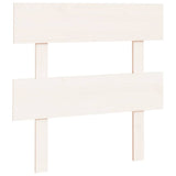 Vidaxl hoofdbord 93,5x3x81 cm massief grenenhout wit