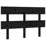 Vidaxl hoofdbord 144x3x81 cm massief grenenhout zwart