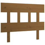 Vidaxl hoofdbord 103,5x3x81 cm massief grenenhout honingbruin