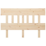 Vidaxl hoofdbord 203,5x3x81 cm massief grenenhout