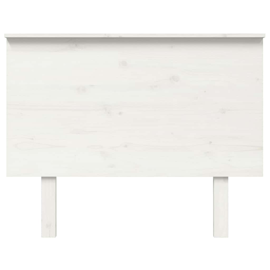 Vidaxl hoofdbord 104x6x82,5 cm massief grenenhout wit