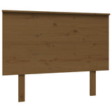 Vidaxl hoofdbord 104x6x82,5 cm massief grenenhout honingbruin