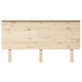 Vidaxl hoofdbord 154x6x82,5 cm massief grenenhout