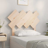 Vidaxl hoofdbord 92x3x81 cm massief grenenhout