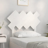 Vidaxl hoofdbord 92x3x81 cm massief grenenhout wit