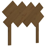 Vidaxl hoofdbord 92x3x81 cm massief grenenhout honingbruin