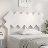 Vidaxl hoofdbord 132x3x81 cm massief grenenhout wit