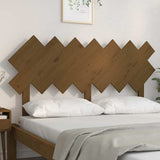 Vidaxl hoofdbord 141x3x80,5 cm massief grenenhout honingbruin
