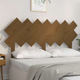 Vidaxl hoofdbord 151,5x3x81 cm massief grenenhout honingbruin