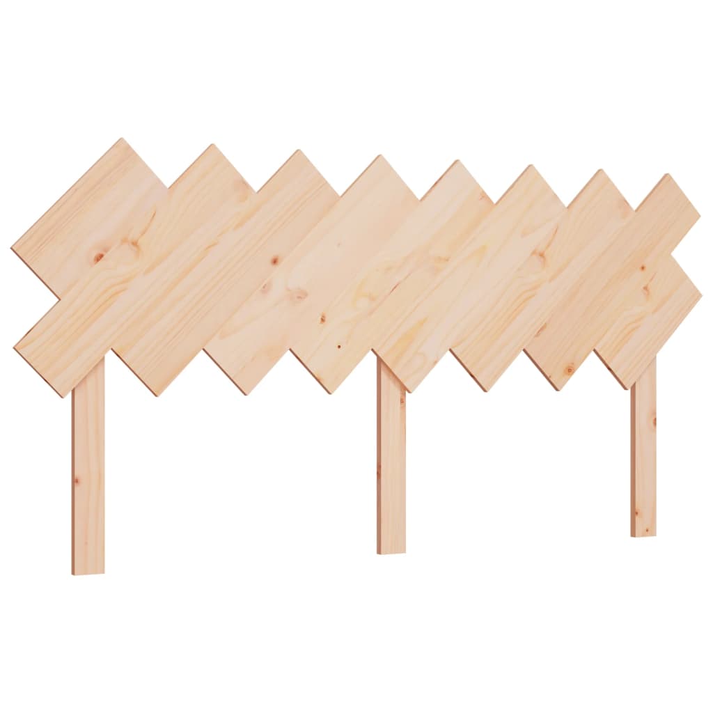 Vidaxl hoofdbord 159,5x3x80,5 cm massief grenenhout
