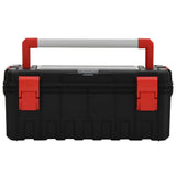 Vidaxl Toolbox 65x28x31,5 cm sort og rød