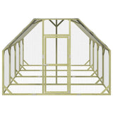 VIDAXL -Hühner Coop 268x400x190 cm imprägnierte feste Kiefer