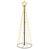 Vidaxl KegelKERSTBOOM 108 LEDs 70x180 cm warmes Weiß