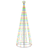 Vidaxl KegelKERSTBOOM 310 LEDs 100x300 cm Multi -Colored