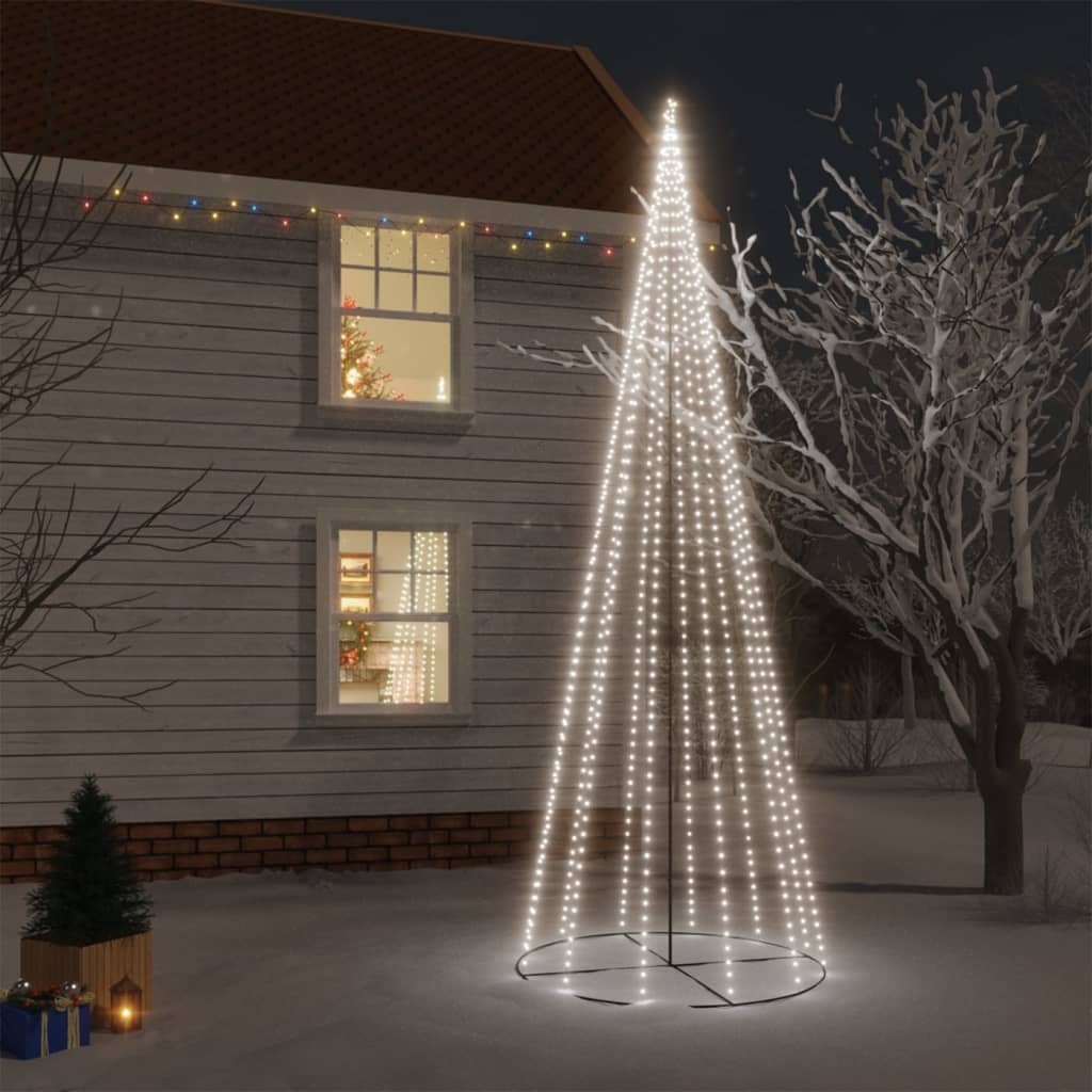 Vidaxl Kegelkerstboom 732 LED BIHE CREDDO 160x500 cm