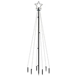 Vidaxl Weihnachtsbaum mit Bodenstift 108 LEDs warm weiß 180 cm