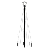 Vidaxl Christmas tree with ground pin 108 LEDs blue 180 cm