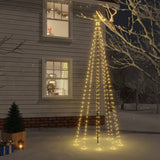 VIDAXL Weihnachtsbaum mit Bodenstift 310 LEDs warm weiß 300 cm