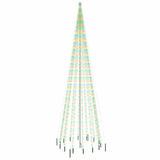 Vidaxl Weihnachtsbaum mit Bodenstift 1134 LEDs Multi -Colored 800 cm