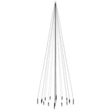 Vidaxl Weihnachtsbaum mit Bodenstift 1134 LEDs Multi -Colored 800 cm