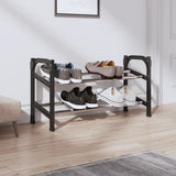 VIDAXL -Schuhregal mit 2 Regalen, die 119 x 24 x 37 cm erstrecken