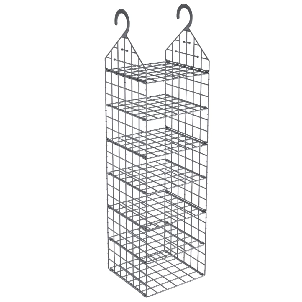 Vidaxl Hängeschrank-Organizer mit 7 Regalen