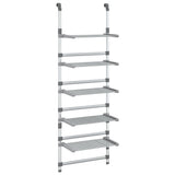 VidaXL Wäscheständer 5-lagiges hängendes Aluminium