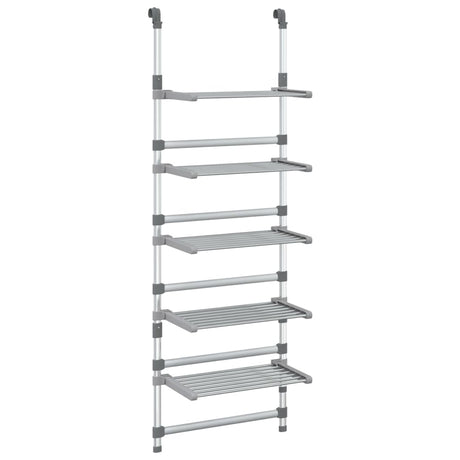 VidaXL Wäscheständer 5-lagiges hängendes Aluminium
