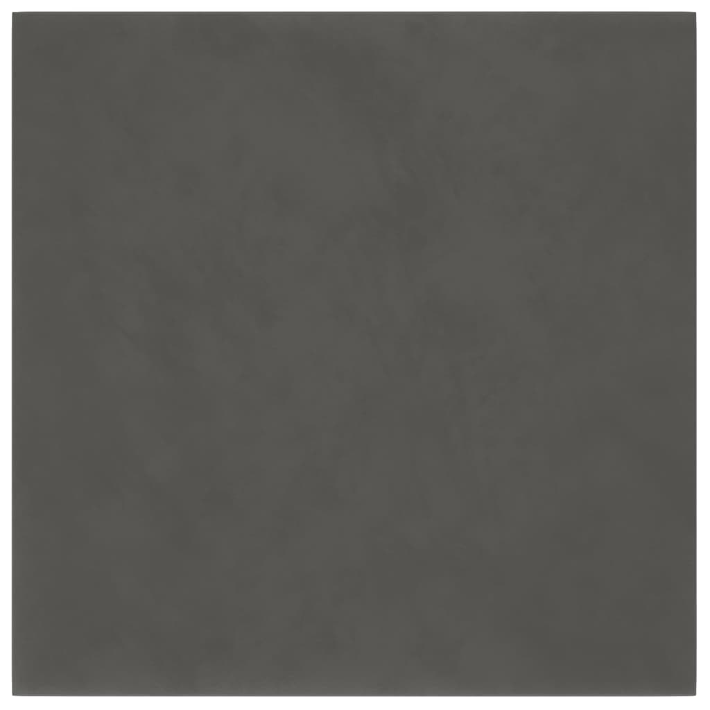 Vidaxl Wall panels 12 st 1.08 m² 30x30 cm velvet dark gray