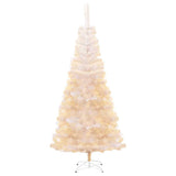 Vidaxl Kunstkerstboom z iridescentnimi konci 180 cm PVC White