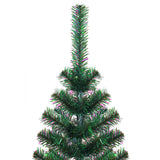 Vidaxl Kunstkerstboom mit schillernden Enden 180 cm PVC Grün