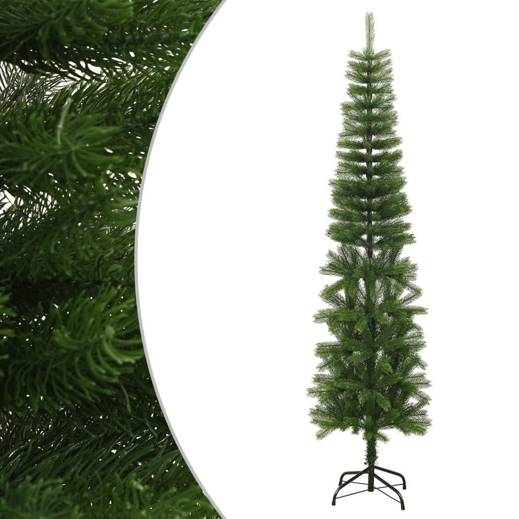 Vidaxl Kunstkerstboom mit Standard -Schmalz 240 cm PE