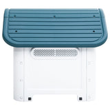 Vidaxl Dog Loft 59x75x66 cm Polypropenblau