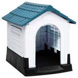 Vidaxl Dog Loft 57x68x66 cm Polypropenblau