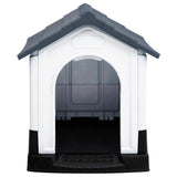 Vidaxl Dog Loft 57x68x66 cm Polypropengrau