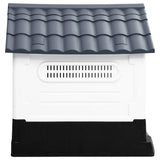 Vidaxl Dog Loft 57x68x66 cm Polypropengrau