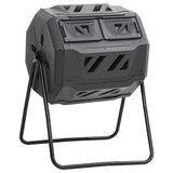 Vidaxl -Kompost -Bin 160 L 73x64x95 Schwarz