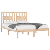 Vidaxl bedframe massief grenenhout 120x190 cm