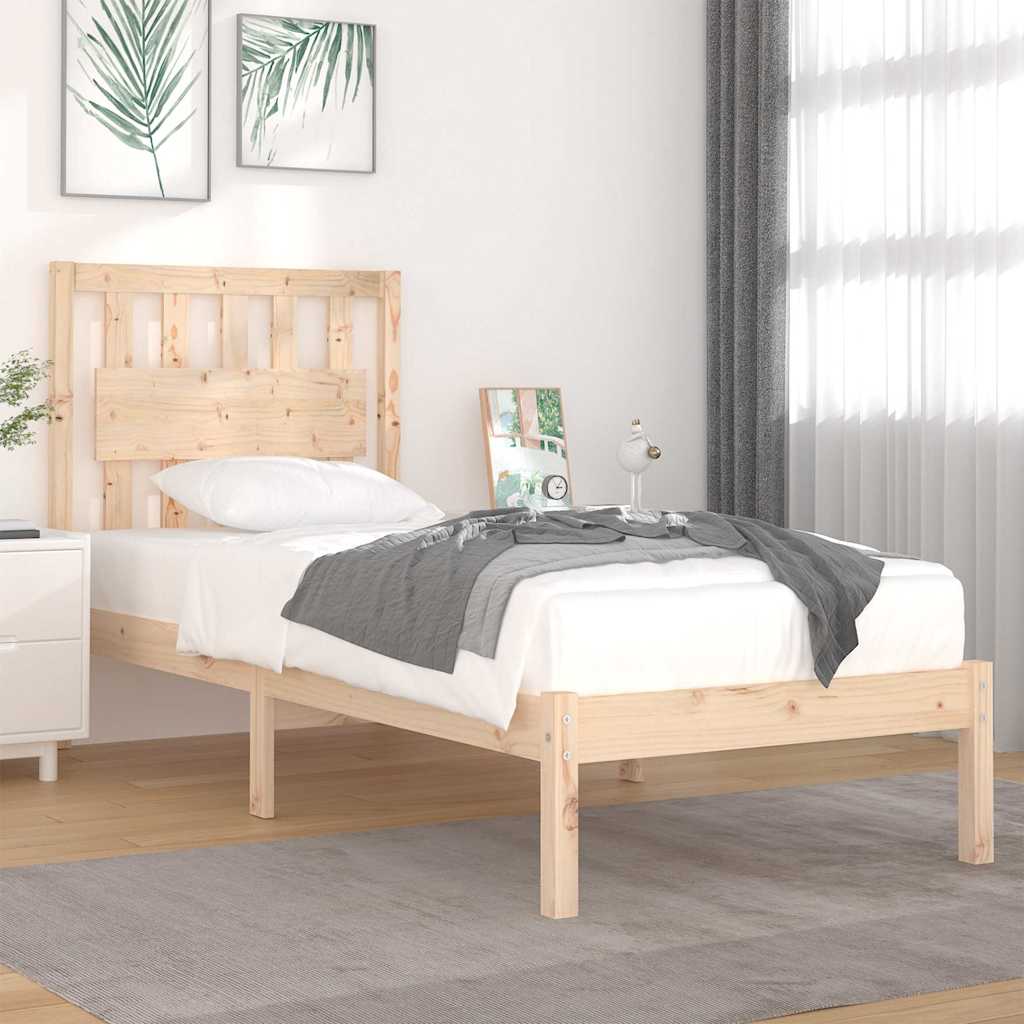 Vidaxl bedframe massief grenenhout 100x200 cm